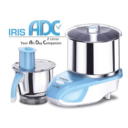 Vidiem Iris ADC 2L Wet Grinder Black