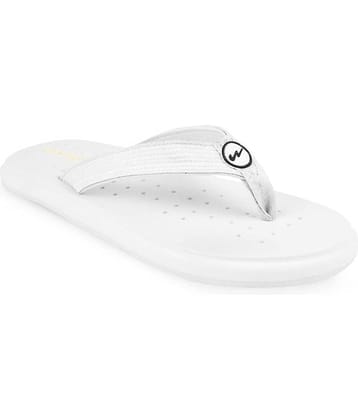 Campus - White Men's Thong Flip Flop