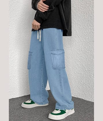 FTX Basic Men's Jeans - Light Blue ( Pack of 1 )