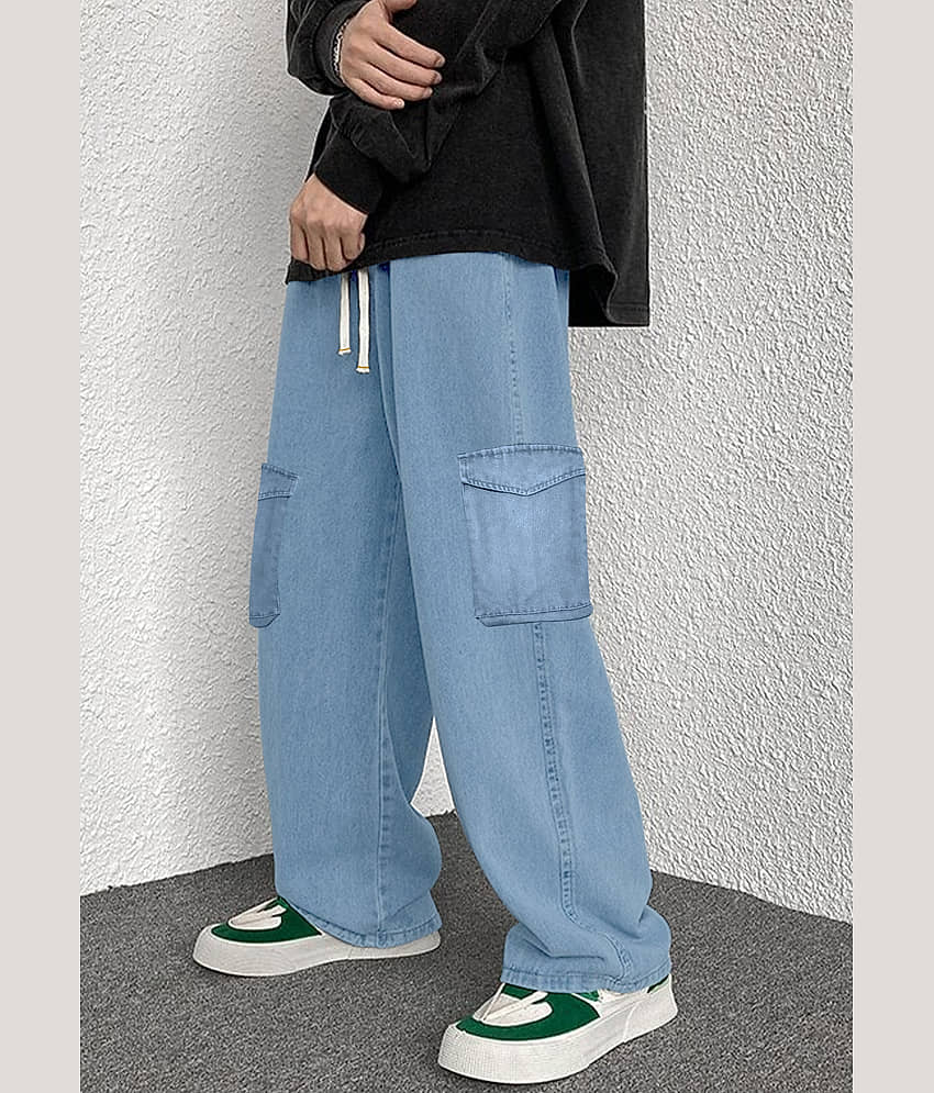 FTX Basic Men's Jeans - Light Blue ( Pack of 1 )