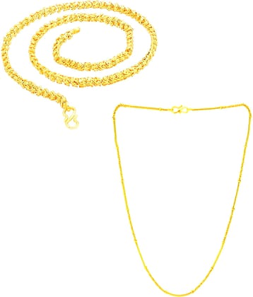 KRIMO Gold Plated Chain ( Set of 1 )