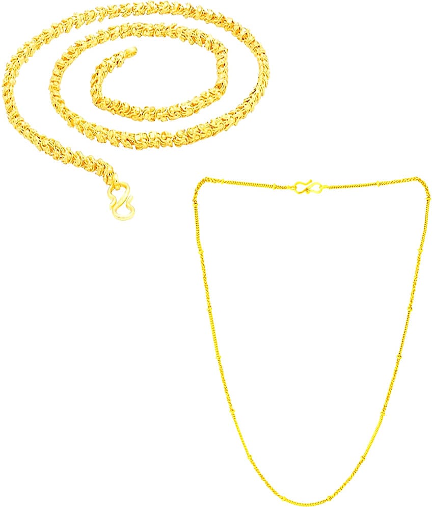 KRIMO Gold Plated Chain ( Set of 1 )