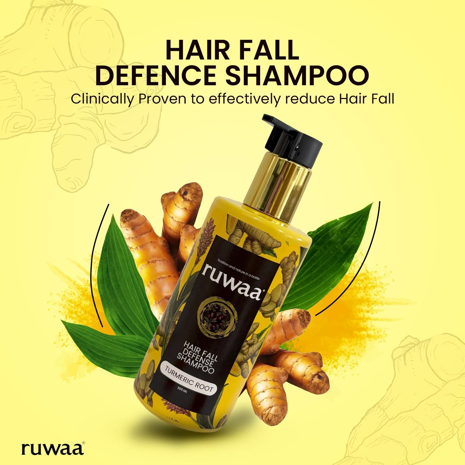 ruwaa Hair Fall Defense Shampoo
