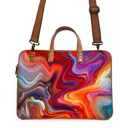 Nature MultiColor Deluxe Laptop Bag Nature MultiColor Deluxe Laptop Bag - Default Title