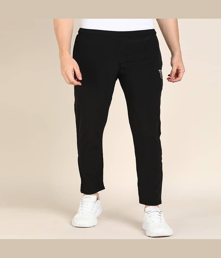 YUNEK Black Polyester Men's Trackpants ( Pack of 1 )