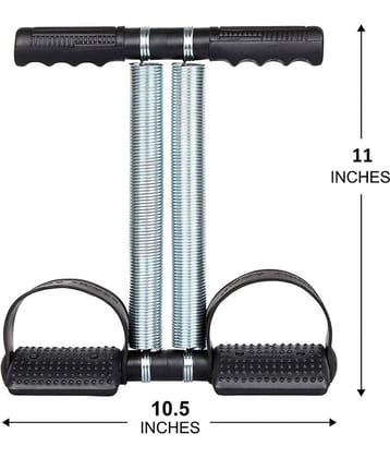 Double Spring Tummy Trimmer for Abs Exerciser,Body Toner and Fat Buster| For Men and Women