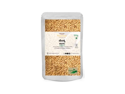 Rajamudi Organics Methi / Fenugreek - 100 Gram