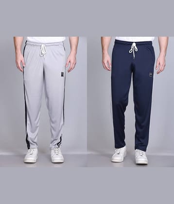 HVBK Multicolor Polyester Men's Trackpants ( Pack of 2 )