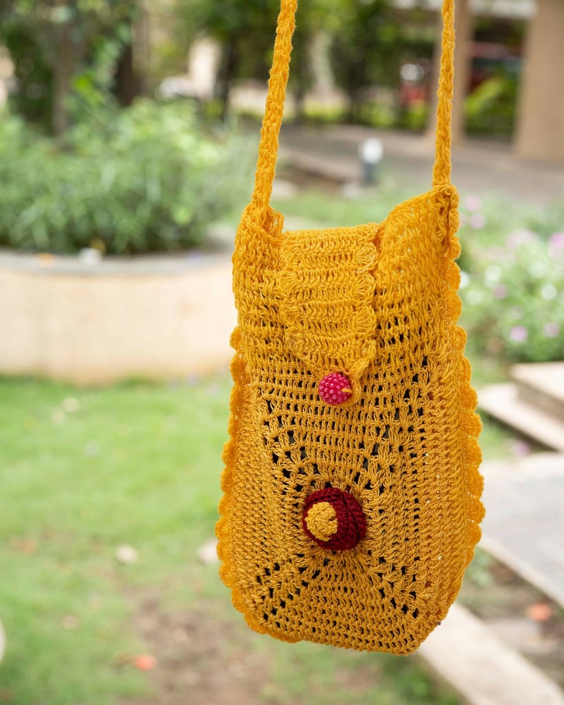 Mobile Crochet Bag 1 Piece Each