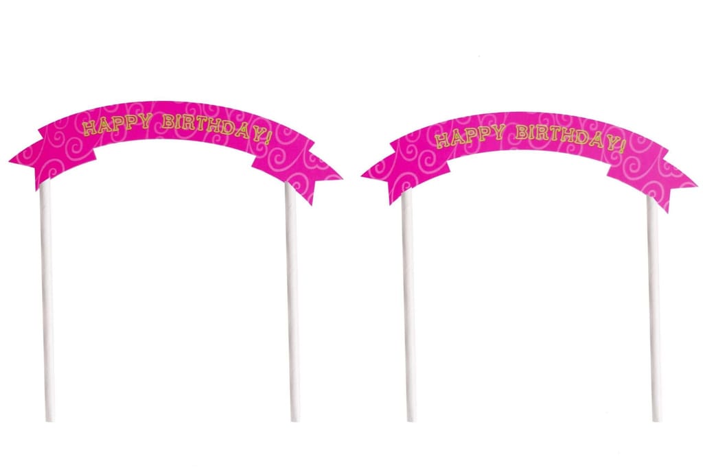 Cake Toppers Set - 5 PC - Party and Festive Needs | Buy online on ZillyBuy