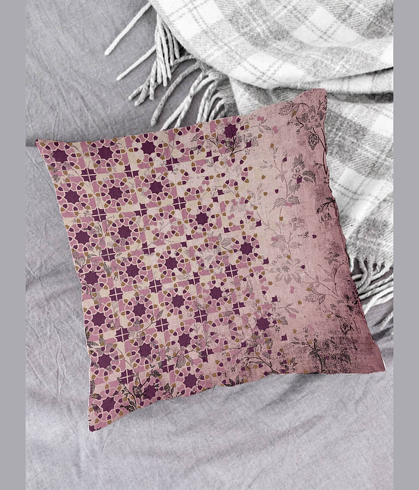 Houzzcode Single Peach Pillow Cover