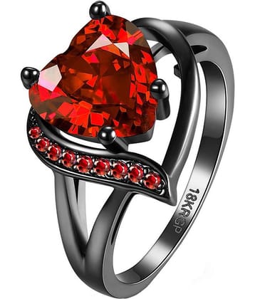FASHION FRILL - Red Rings ( Pack of 1 )