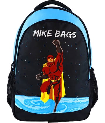 mikebag 30 Ltrs Blue Polyester College Bag