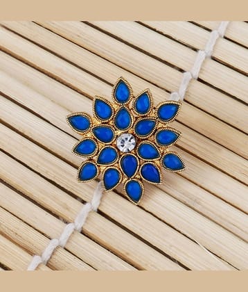 Stylish Adjustable Floral Designe Finger Ring For Women And Girl