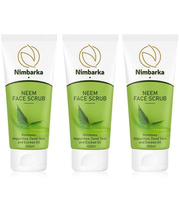 Nimbarka - Dark Spot Removal Facial Scrub For Men & Women ( Pack of 3 )