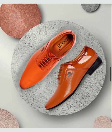 Aadi Tan Men's Brogue Formal Shoes