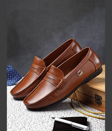 Action Tan Men's Slip on