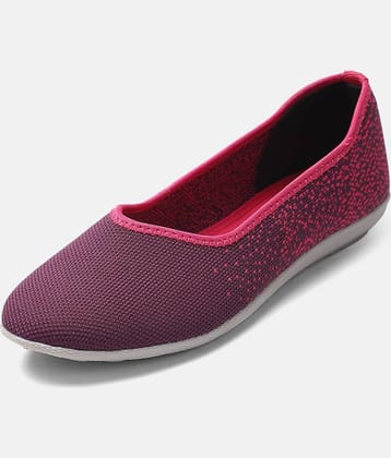 MARC LOIRE Maroon Ballerinas