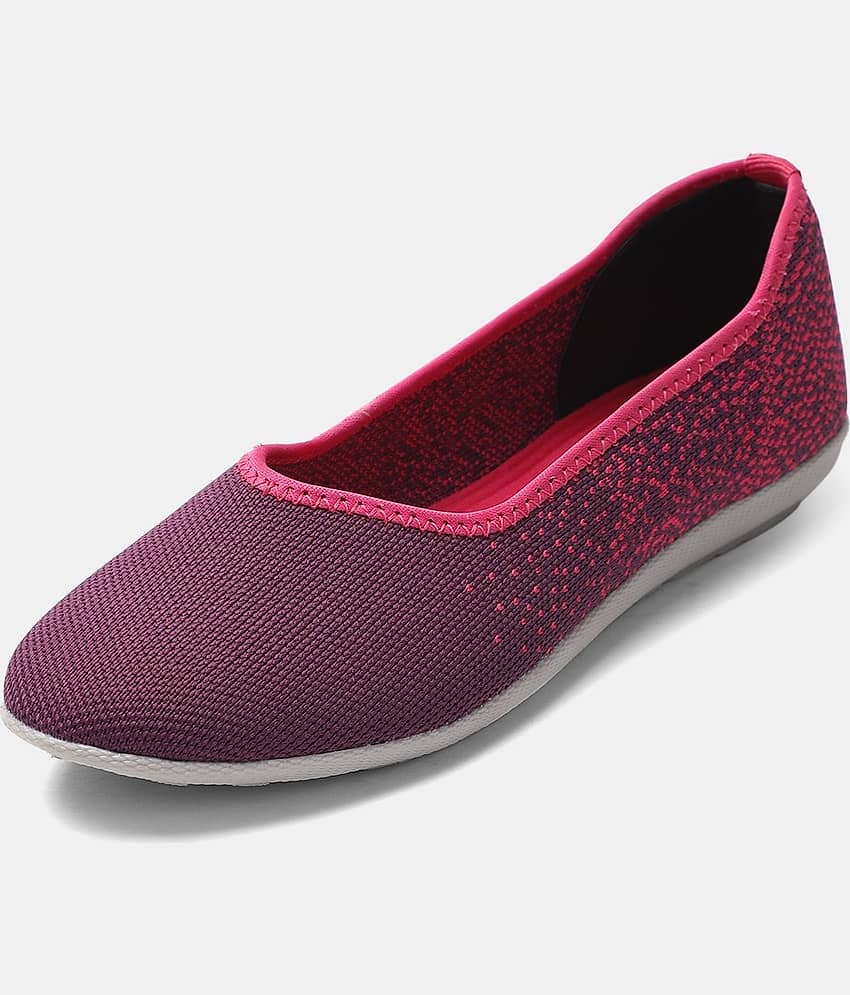 MARC LOIRE Maroon Ballerinas