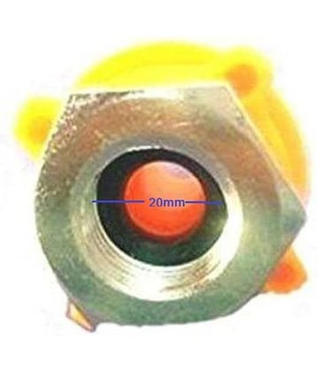 PK TRENDZ WashingMachine InletTap Adapter-ConnectorNutType Plastic Gadget Tool