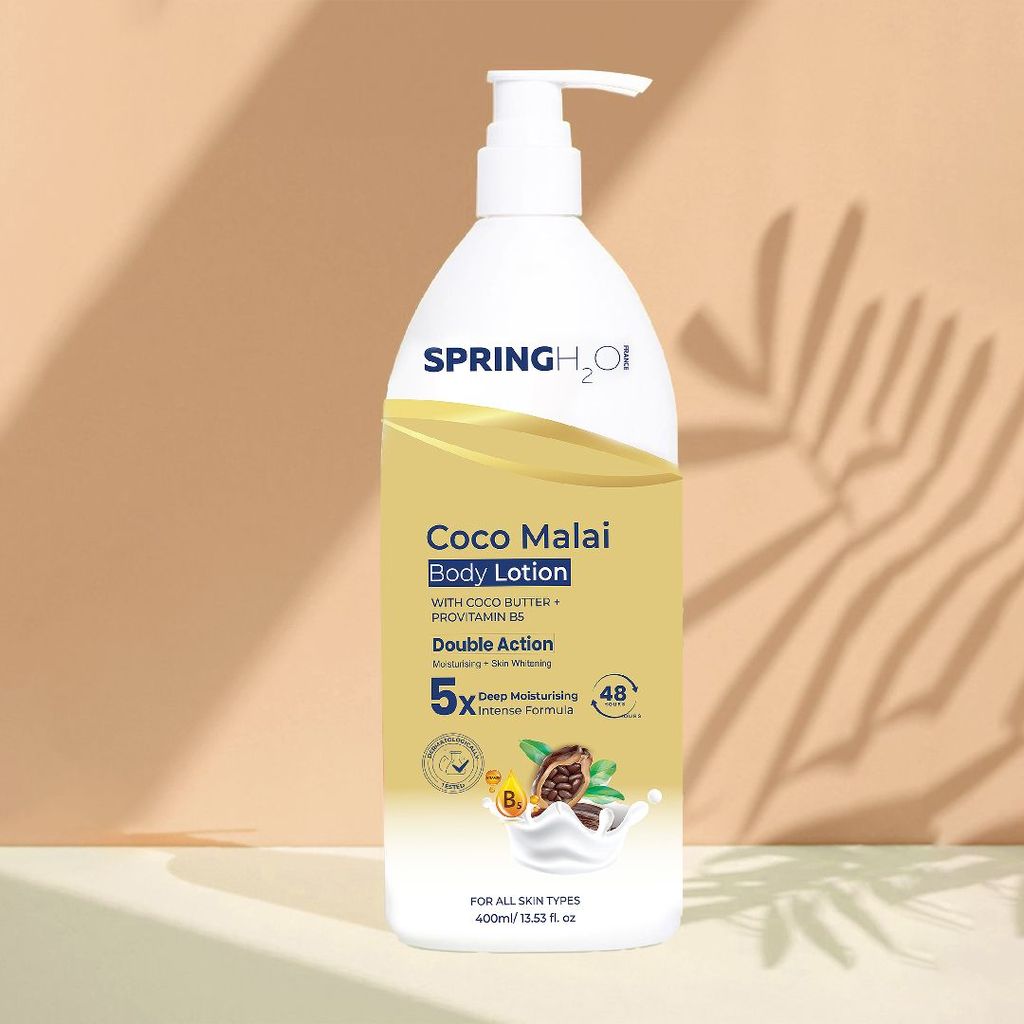 Coco Malai Body Lotion with Coco Butter and Provitamin B5, 400ml