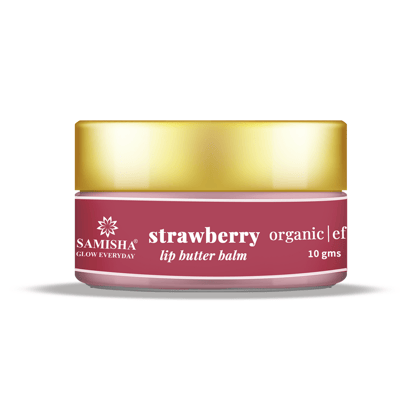 Strawberry Lip Butter Balm - 10gm Strawberry Lip Butter Balm - 10gm