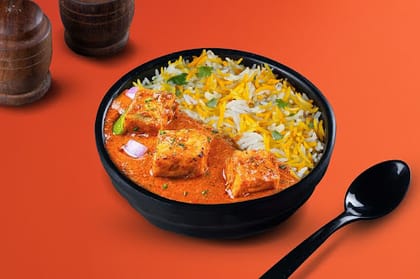 Paneer Tikka Masala Bowl (Carbs - 46g)