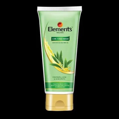 Elements Wellness 3-In-1 Face Wash 60g