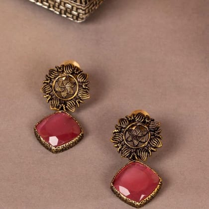 Gold plated Drop Earrings