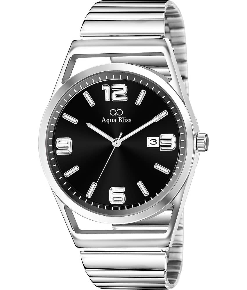AQUA BLISS - Silver Stainless Steel Analog Men's Watch