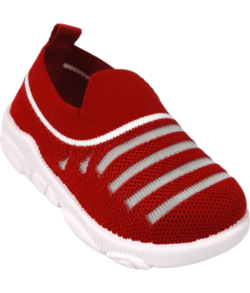 COOLZ - Red Booties For Baby Boy & Baby Girl 1 - 1.5 Years ( Pack of 1 )