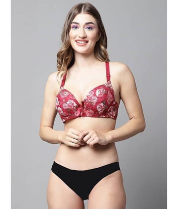 PrettyCat Lace Women's Bra & Panty Set ( Light Blue )