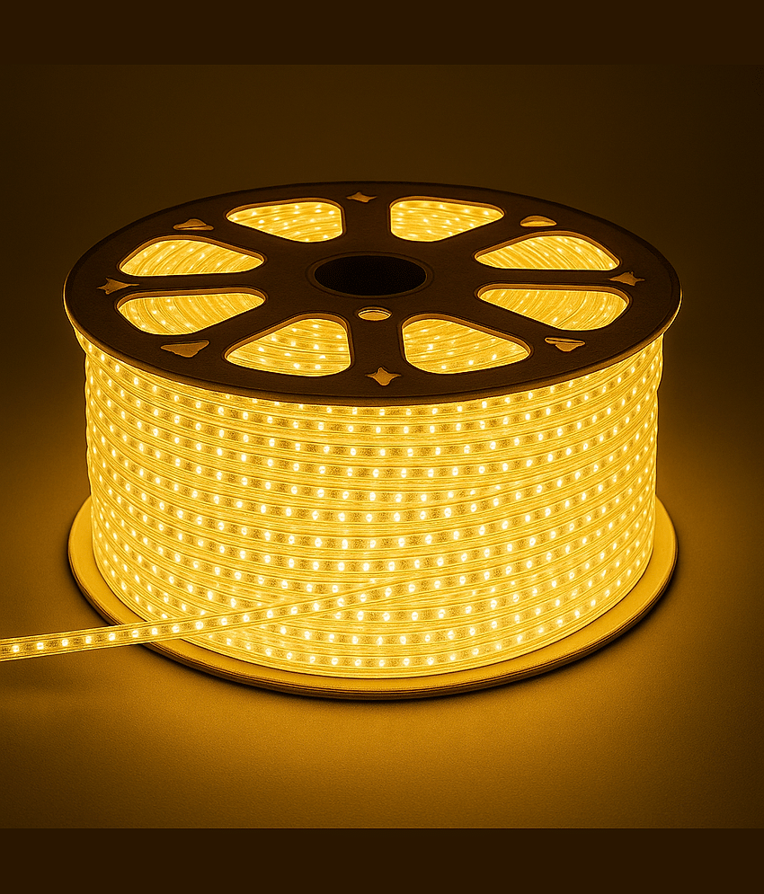 SPARKWORLD Yellow 15M LED Strip ( Pack of 1 )