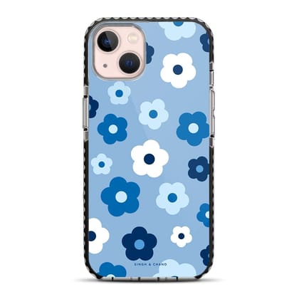 Blue Floral Dream 2.0 iPhone 13 Stride Phone Case-Stride