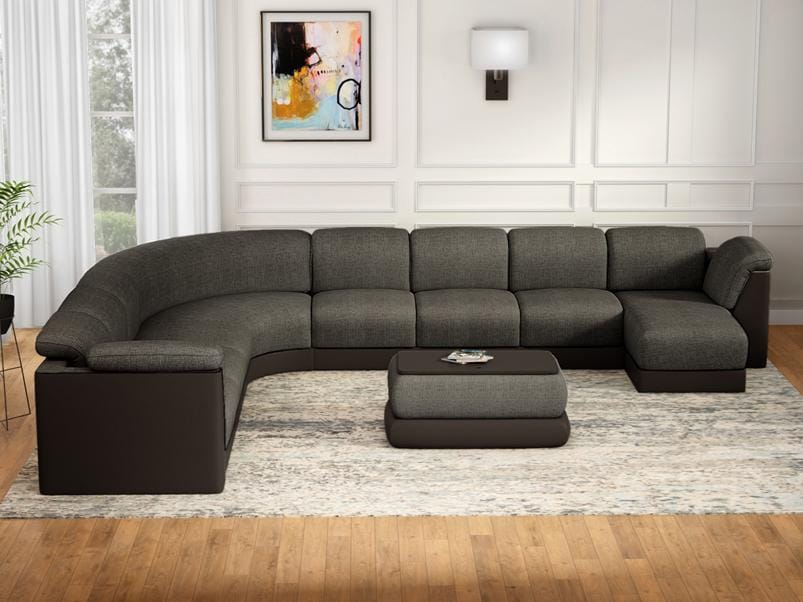 Broadway V2 Ottoman (Fabric, Ada Woodland Color)