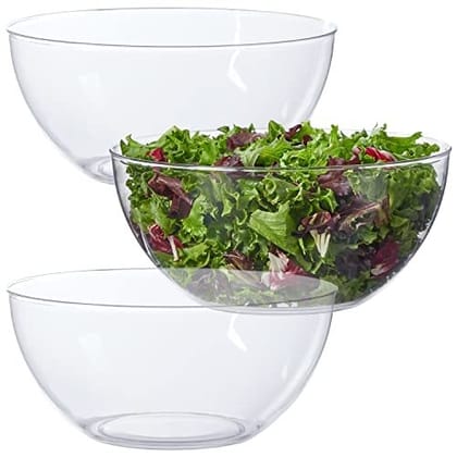 V4 Kitchen Partner Salad Bowl, Unbreakable Serve ware, Premium Polycarbonate - 10 Inch (1 Piece) V4 Kitchen Partner Salad Bowl, Unbreakable Serve ware, Premium Polycarbonate - 10 Inch (1 Piece)