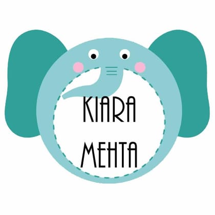 Waterproof Personalised Custom Shape Stickers - Elephant Face Shape