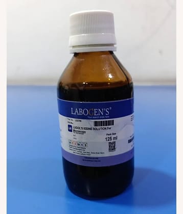 LUG-OL’S IOD-INE indic-ator solution  125ML