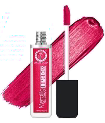 Colors Queen - Red Shimmer Lipstick 6