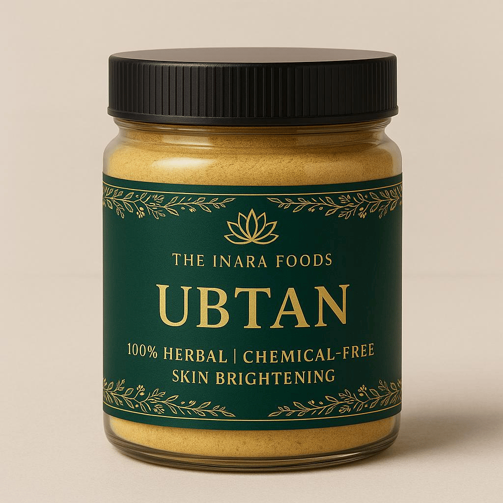 The Inara Foods Ubtan Face Pack (50g) | 100% Herbal & Chemical-Free | Skin Brightening