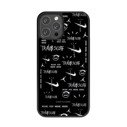 TRAVIS SCOTT NIKE EDITION Glass Phone Case