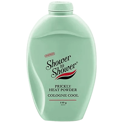 Ayurvedic Shower to Shower Prickly Heat Powder Cologne Cool 150g Ayurvedic Shower to Shower Prickly Heat Powder Cologne Cool 150g