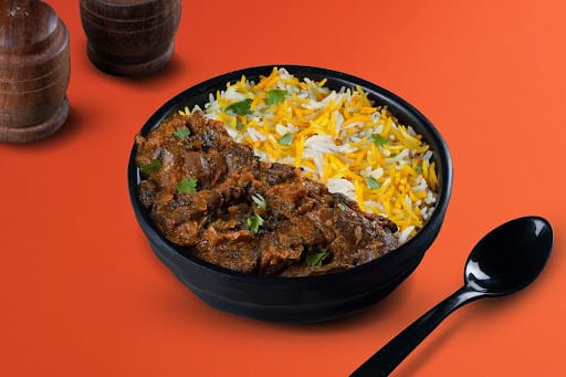 Creamy Mushroom Masala Bowl (Carbs - 48g)