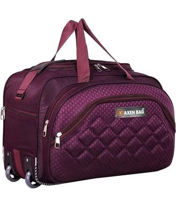 AXEN BAGS 60 Ltrs Maroon Polyester Duffle Bag