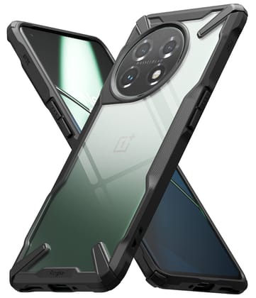 (Refurbished) OnePlus 11 5G  Back Cover Case | Fusion-X - Black (Not for Oneplus 11R)
