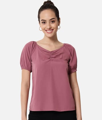 ALL WAYS YOU Women's Polyester Regular Top ( Pink )