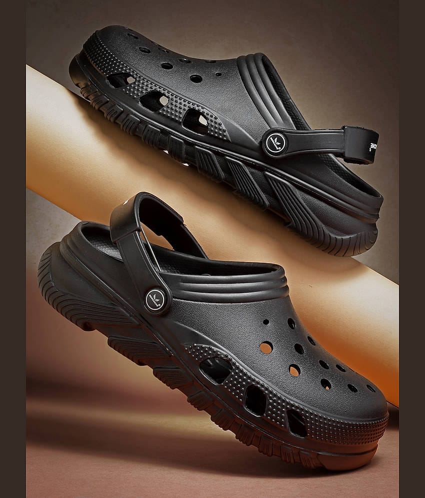 Bersache Black Men's Thong Flip Flop