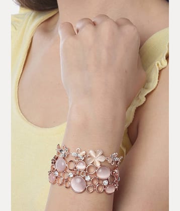 YOUBELLA Rose Gold Bracelet ( Pack of 1 )