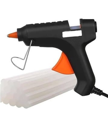 ECLET 20W Glue Gun with 7mm Glue Sticks, LED Indicator, On/Off Switch, Ideal for Crafts & DIY (5 Sticks) Transparent Glue Sticks For Craft Specialist