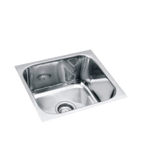 Stainless Steel Kitchen Sink 18X16 with Bowl Size 16X14 (Matt Finished)